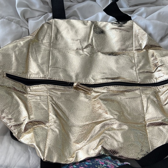 Gold and Black VS Tote - Picture 2 of 4